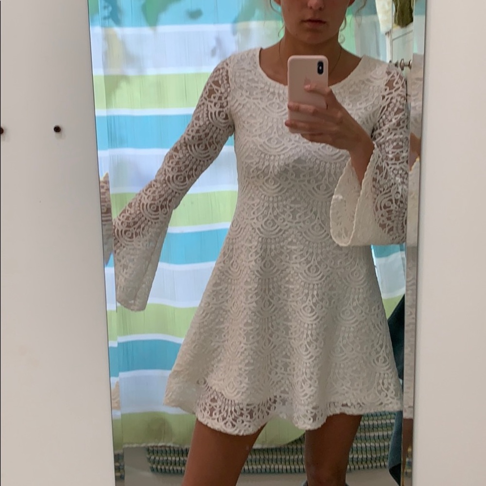White dress